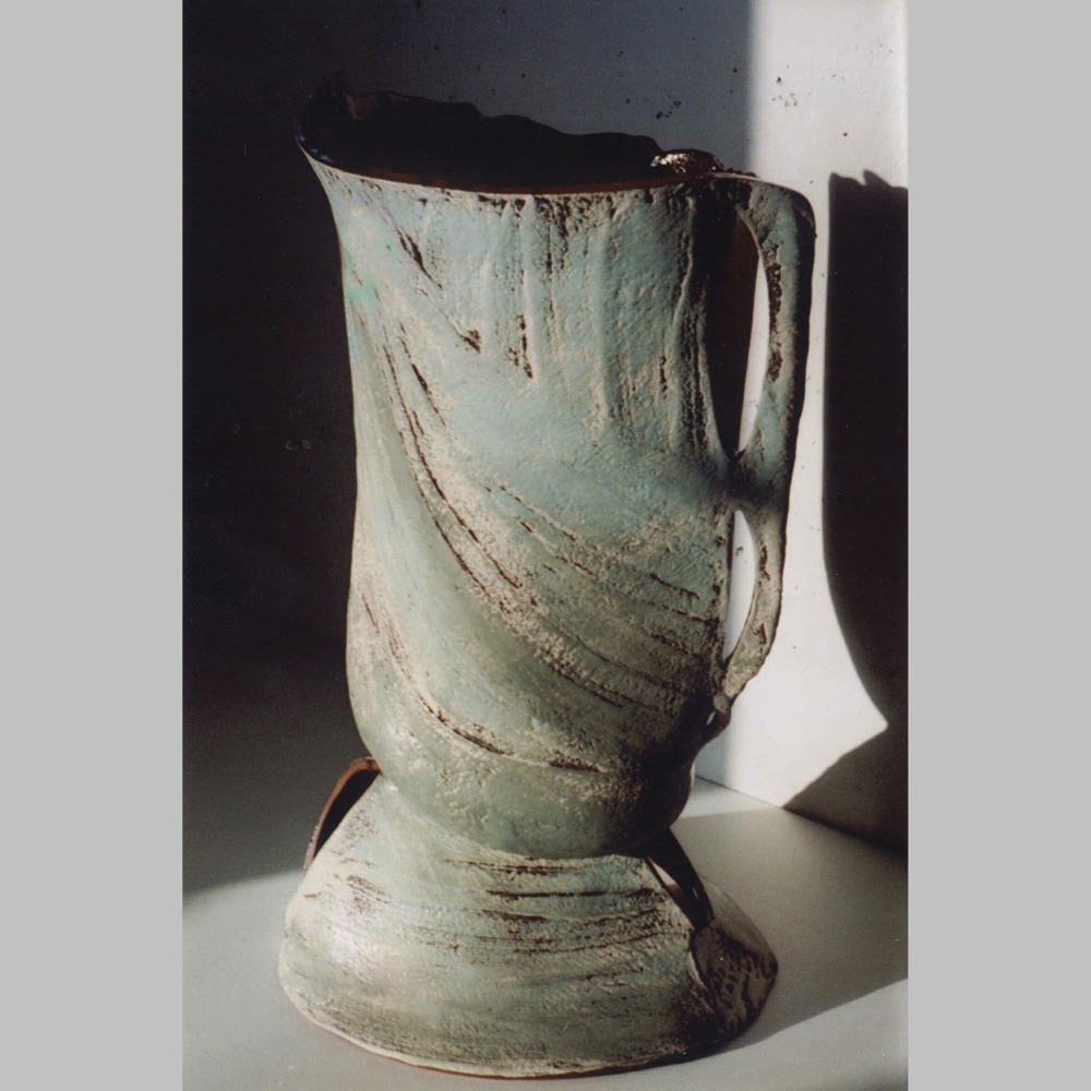 5. Amphorenvase m. Sockel T18_B23_H50cm